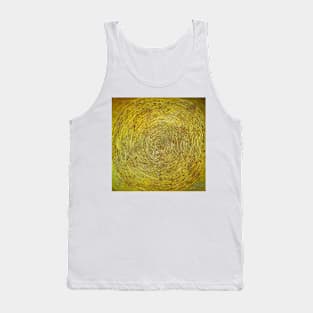 gold spiral Tank Top